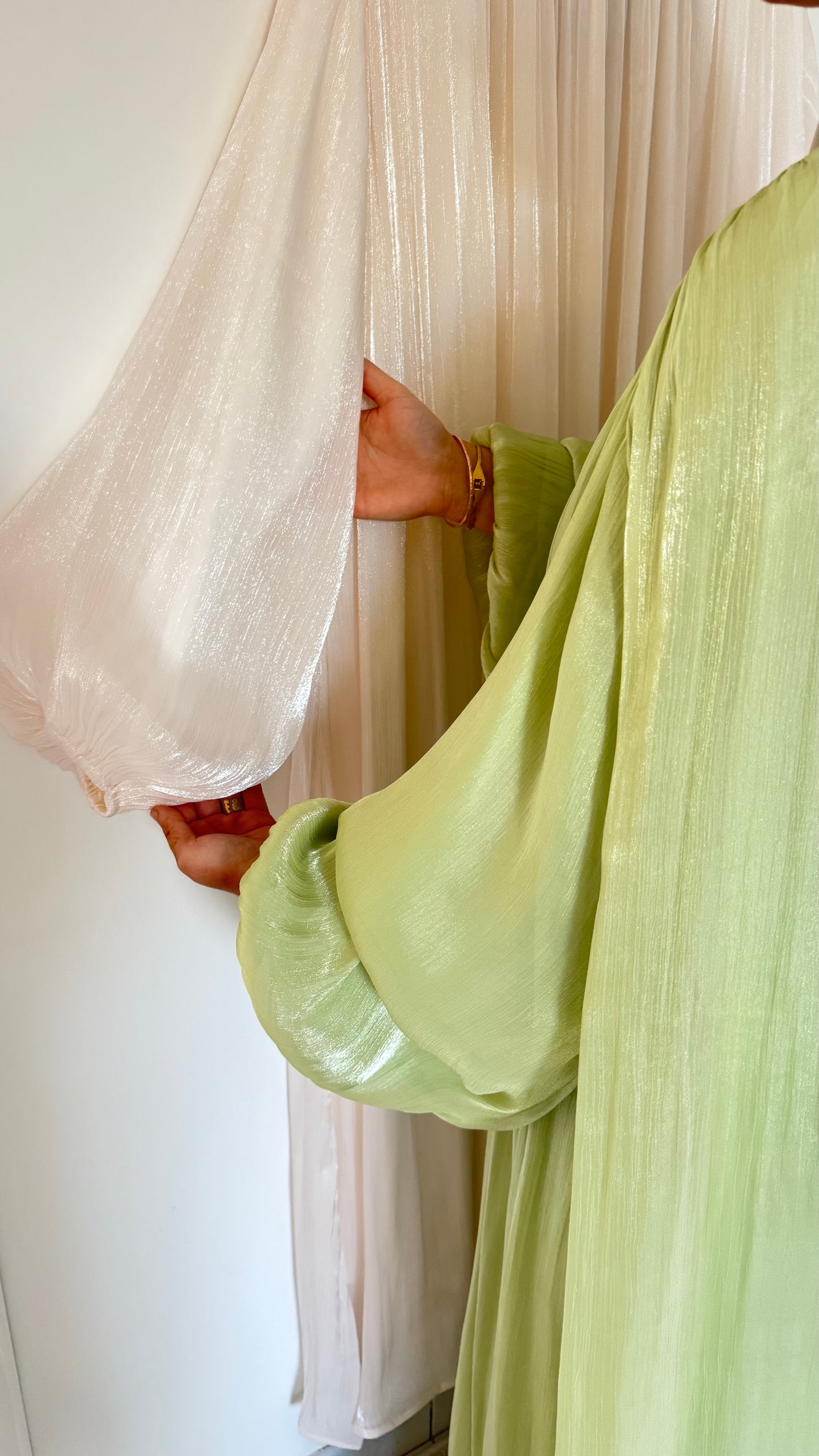 Robe Najlaa blanc cassé