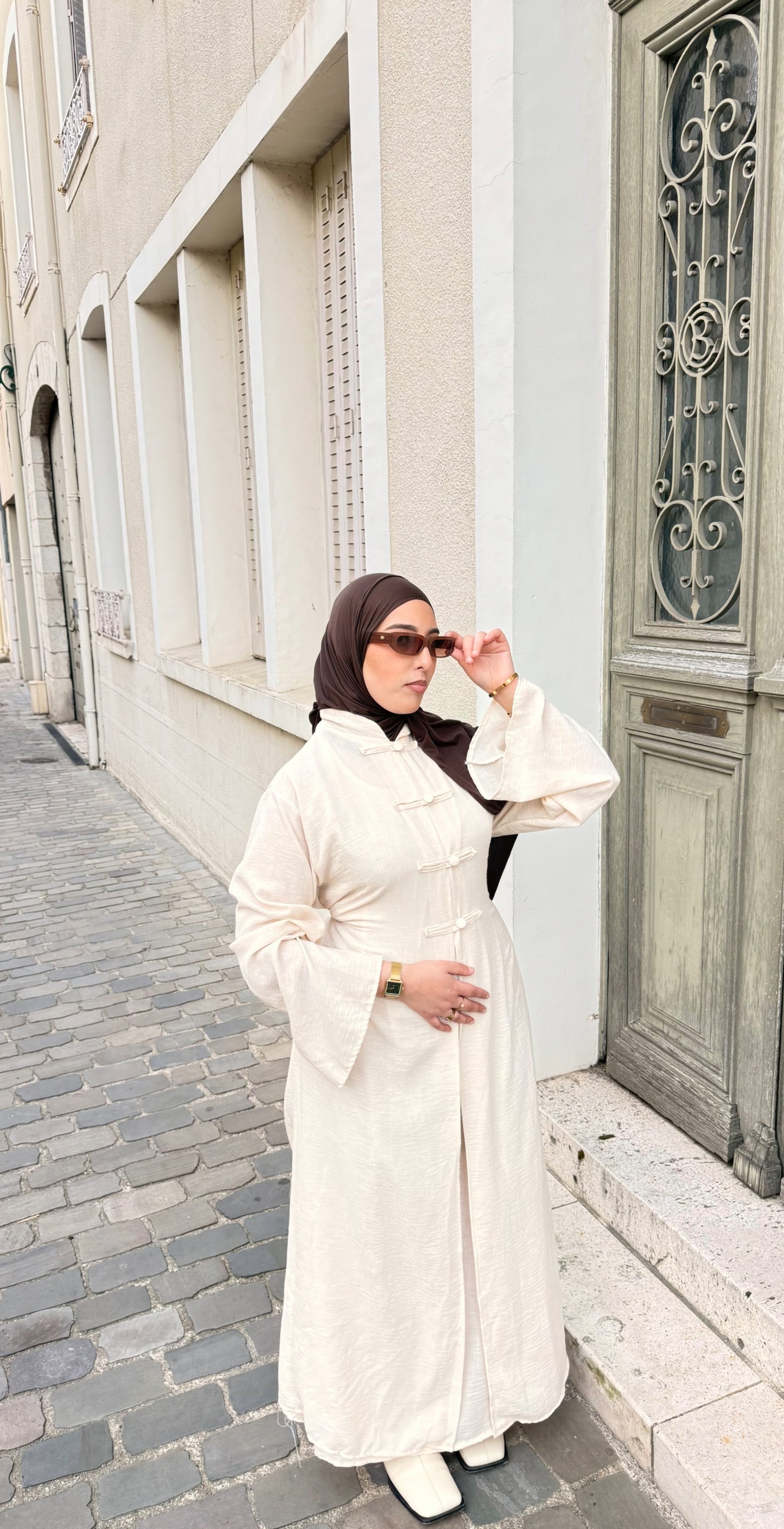 Ensemble Houda Beige