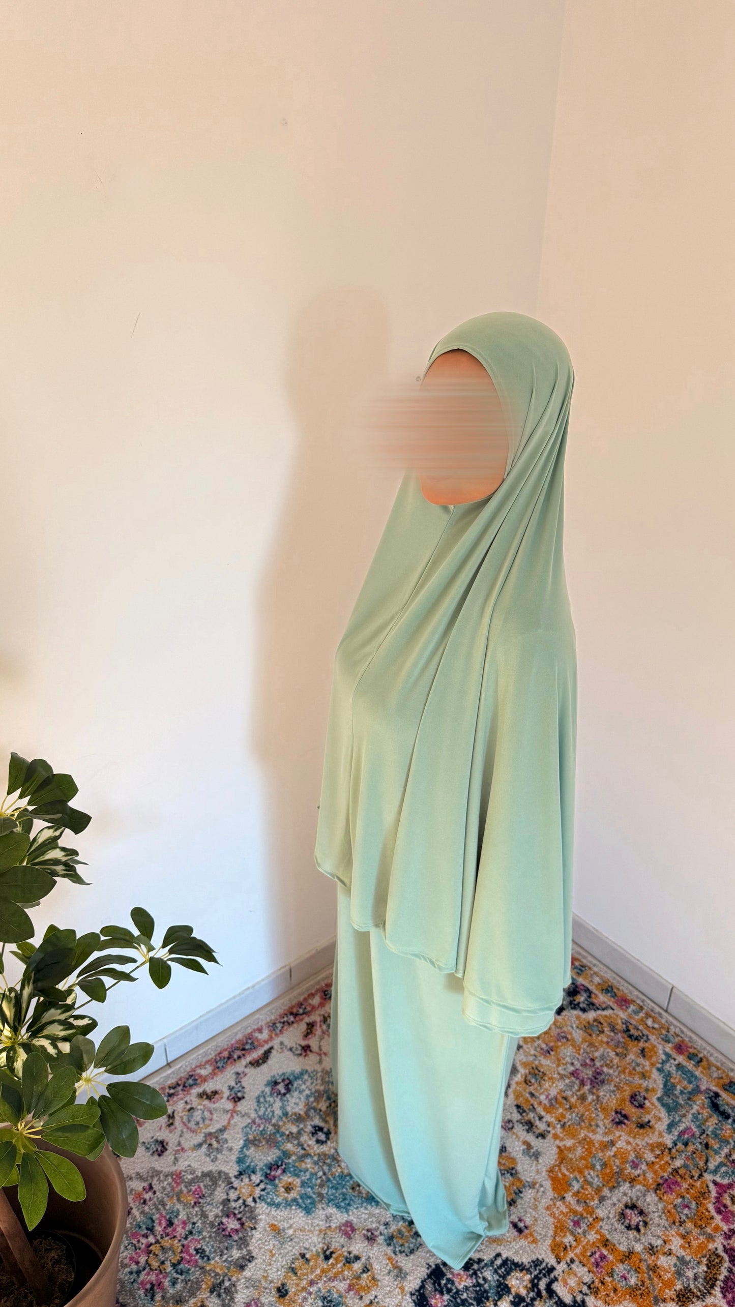 Ensemble Jersey Premium vert eau