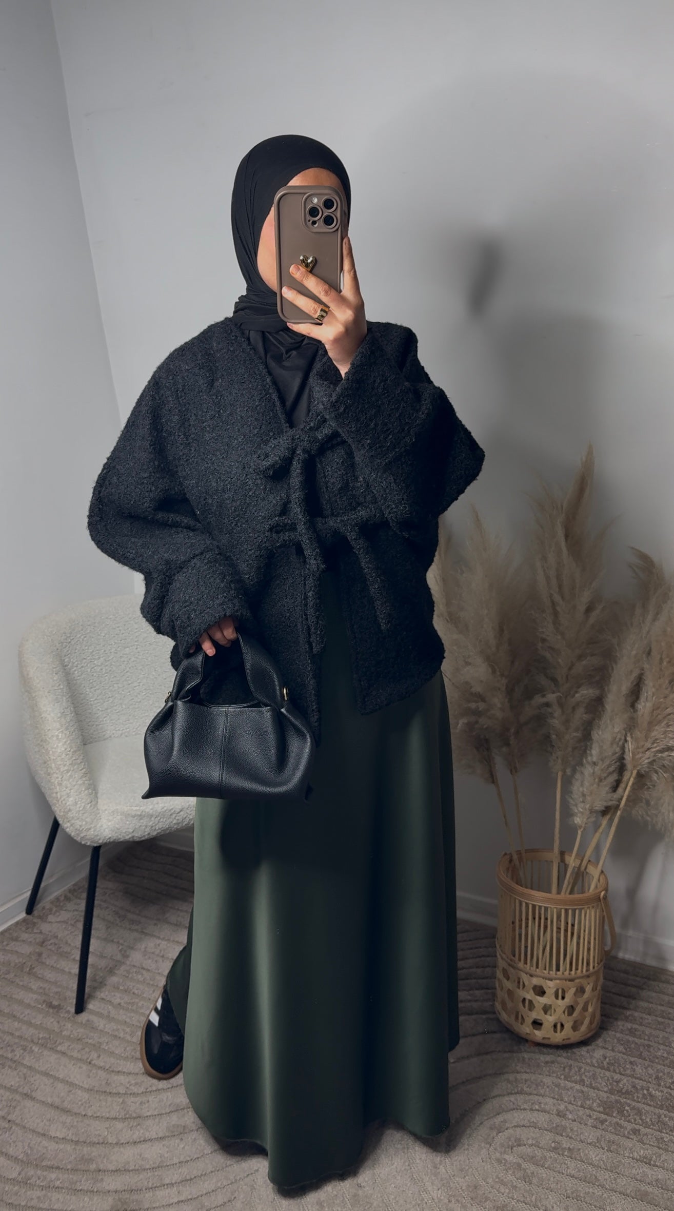Jupe satin Lisa