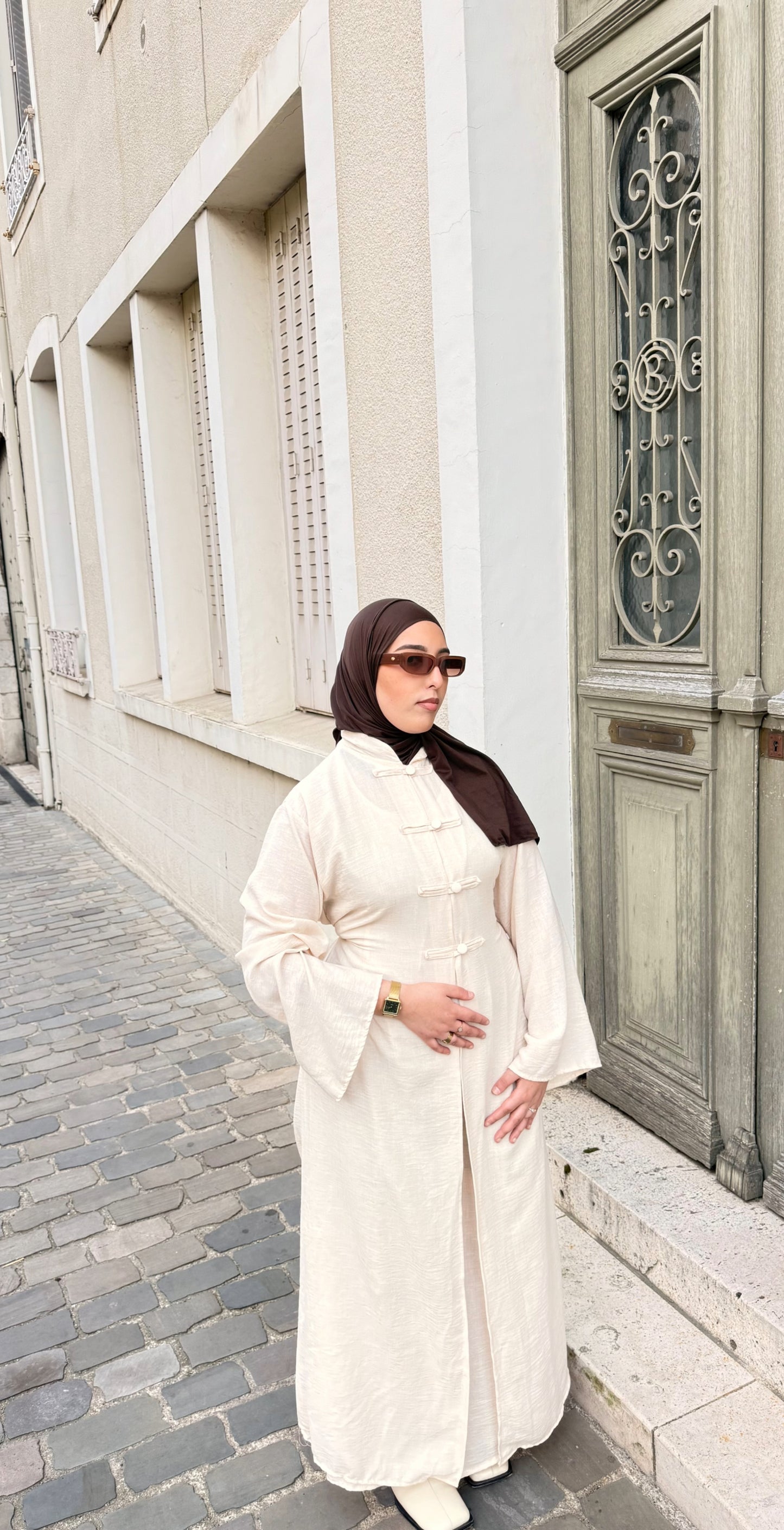 Ensemble Houda Beige