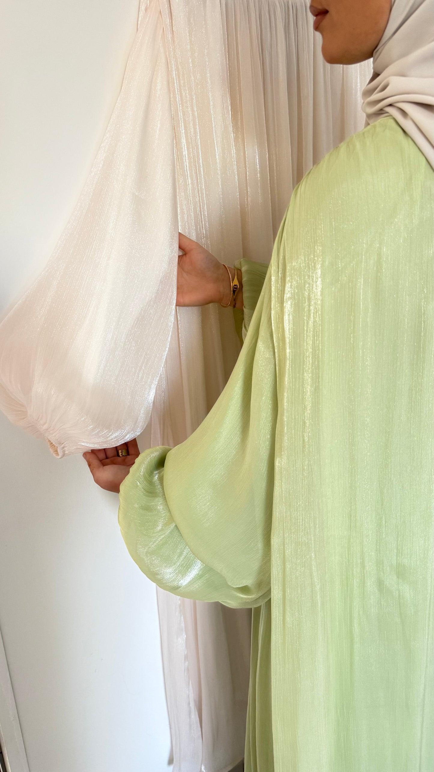 Robe Najlaa vert eau