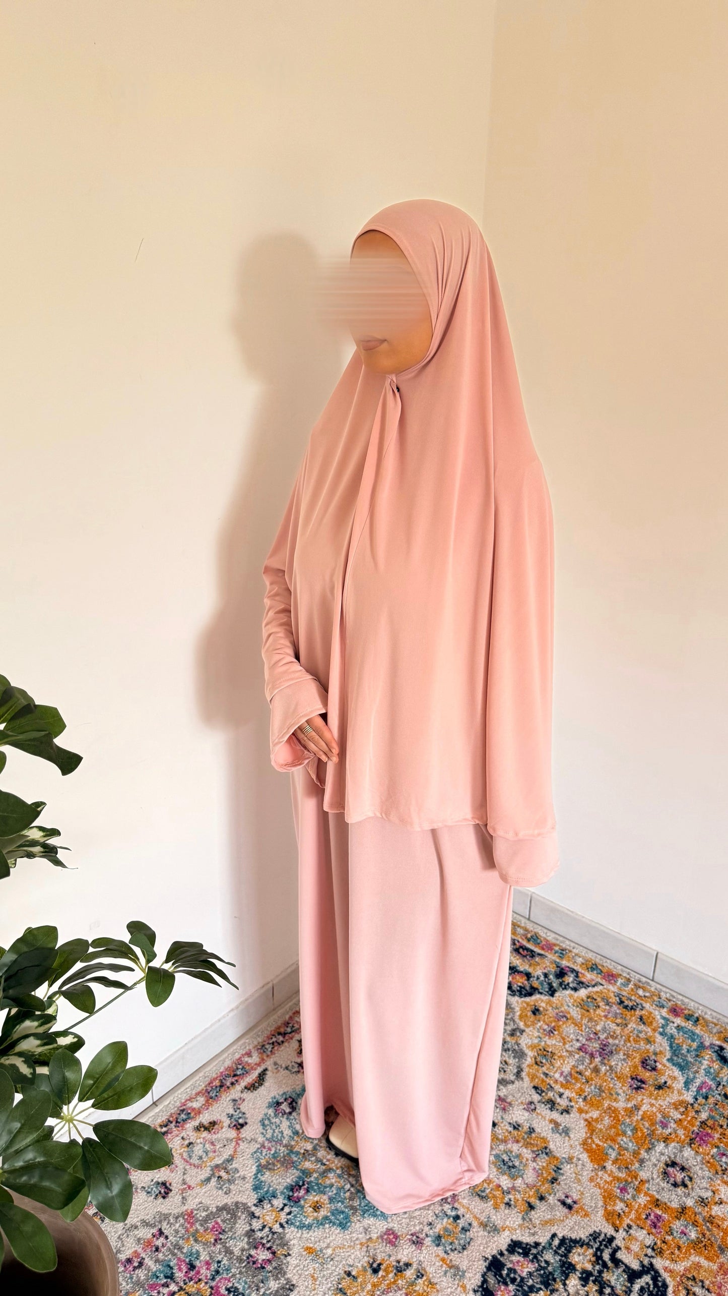 Ensemble Jersey Premium Rose