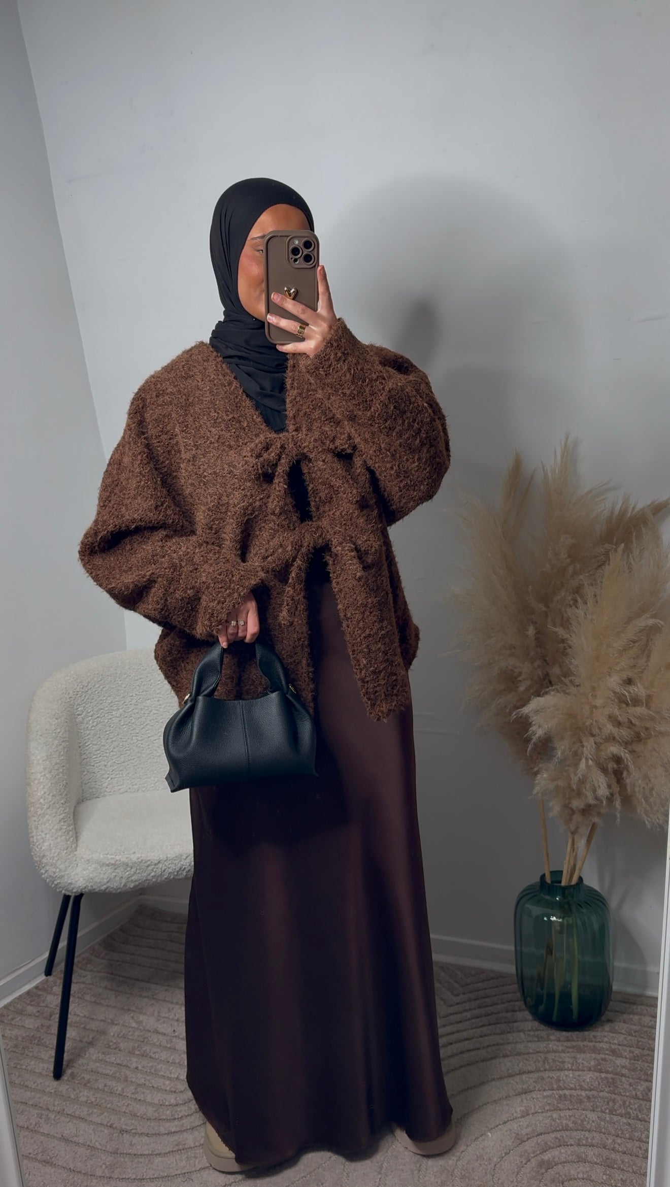 Jupe satin Lisa