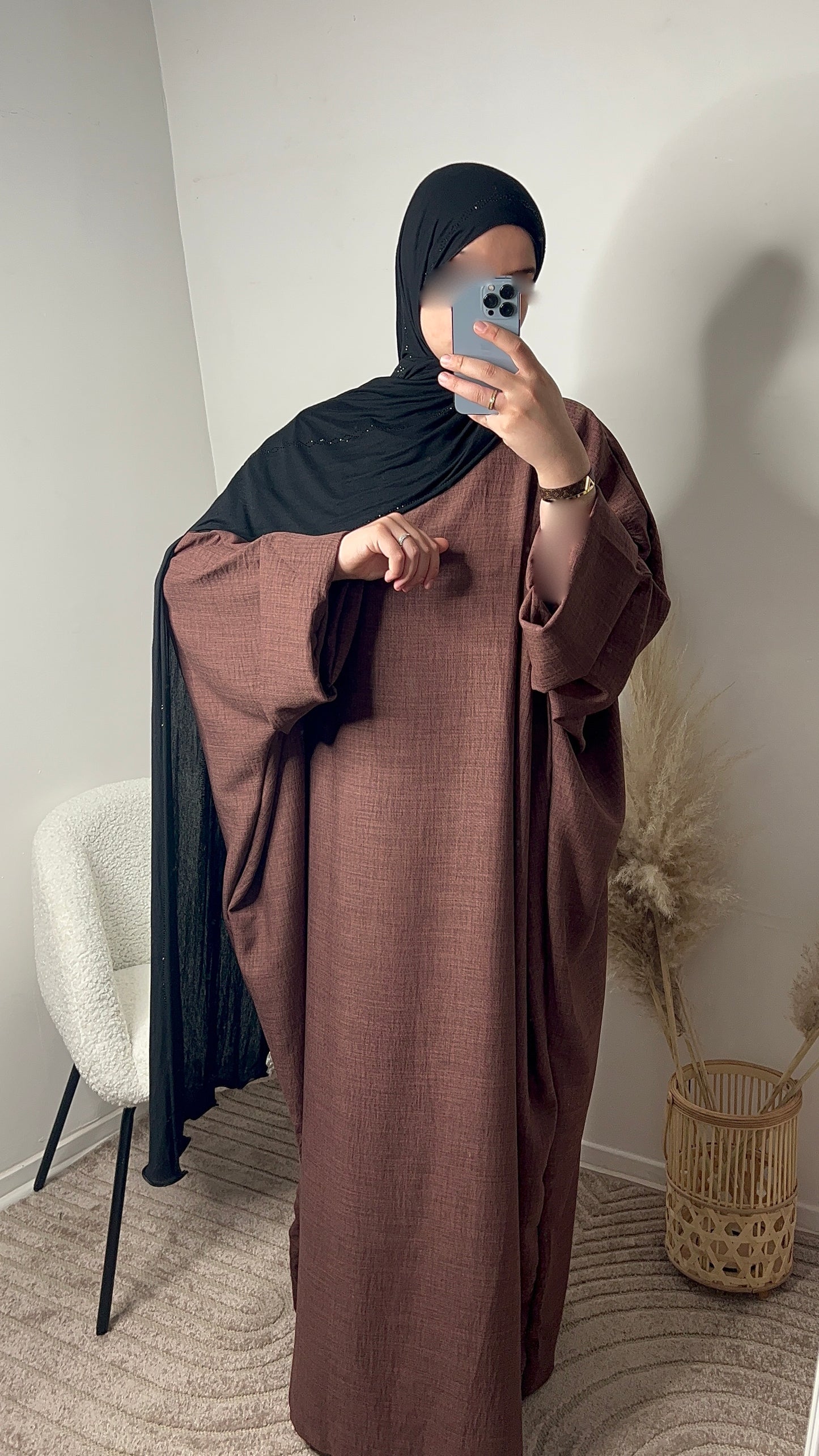 Abaya saoudienne Nour