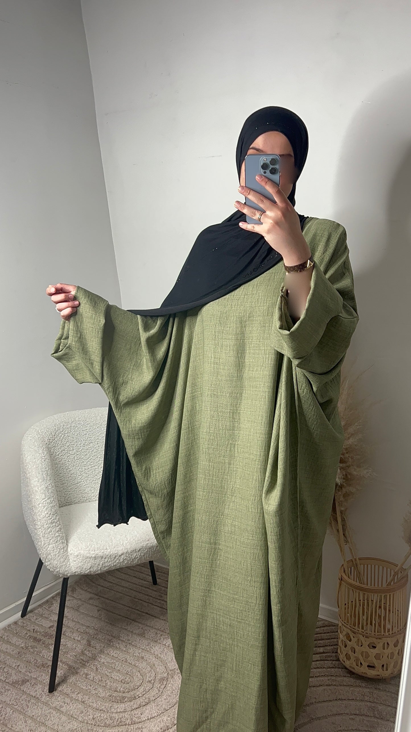 Abaya saoudienne Nour