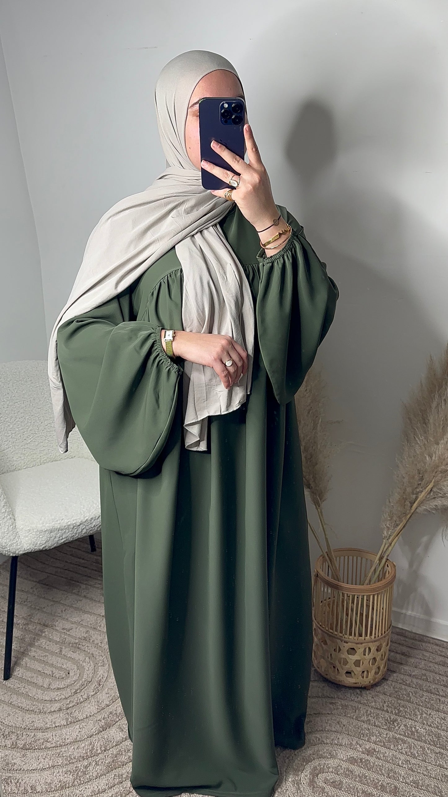 Abaya ballon Yemna