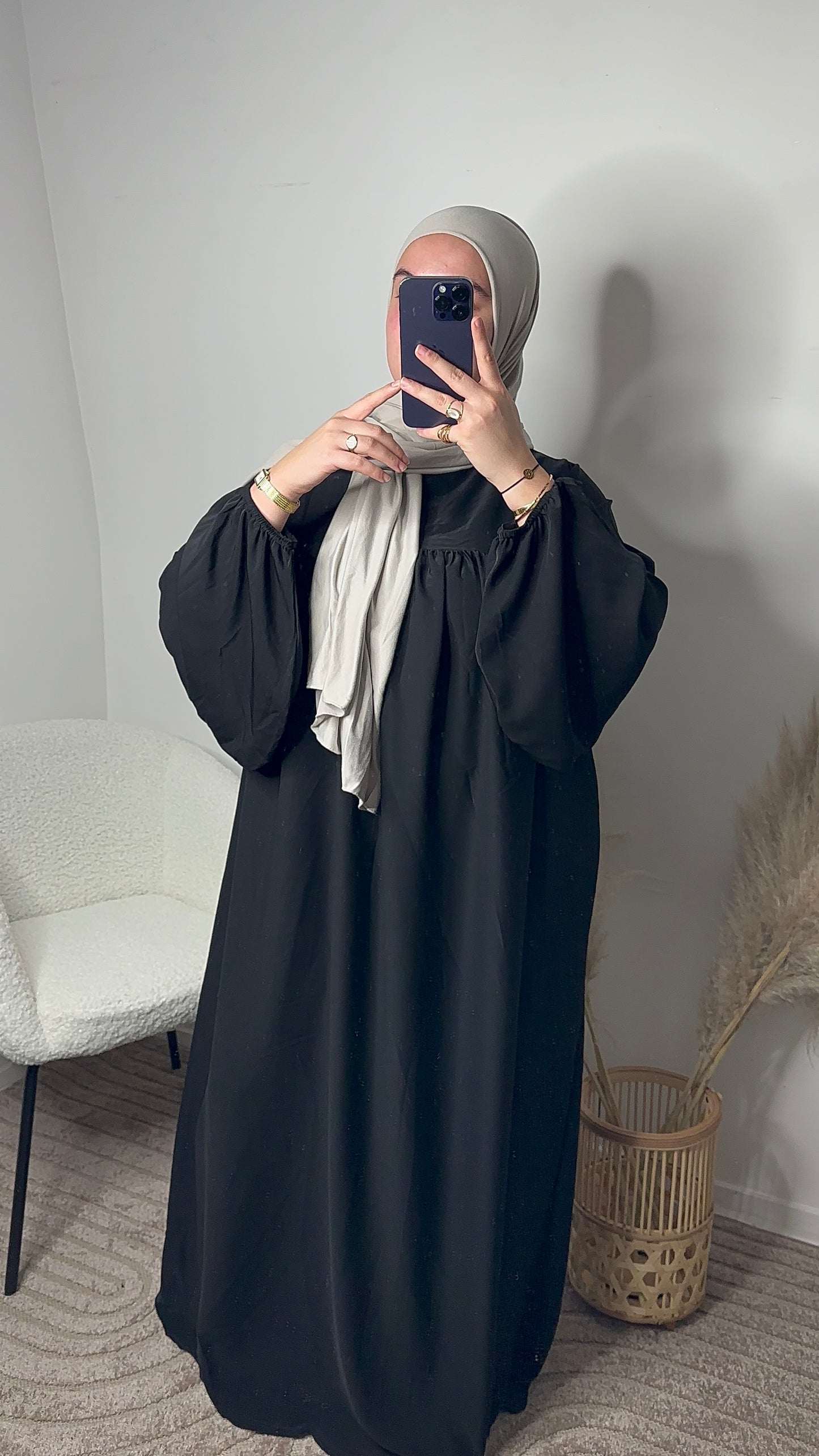 Abaya ballon Yemna
