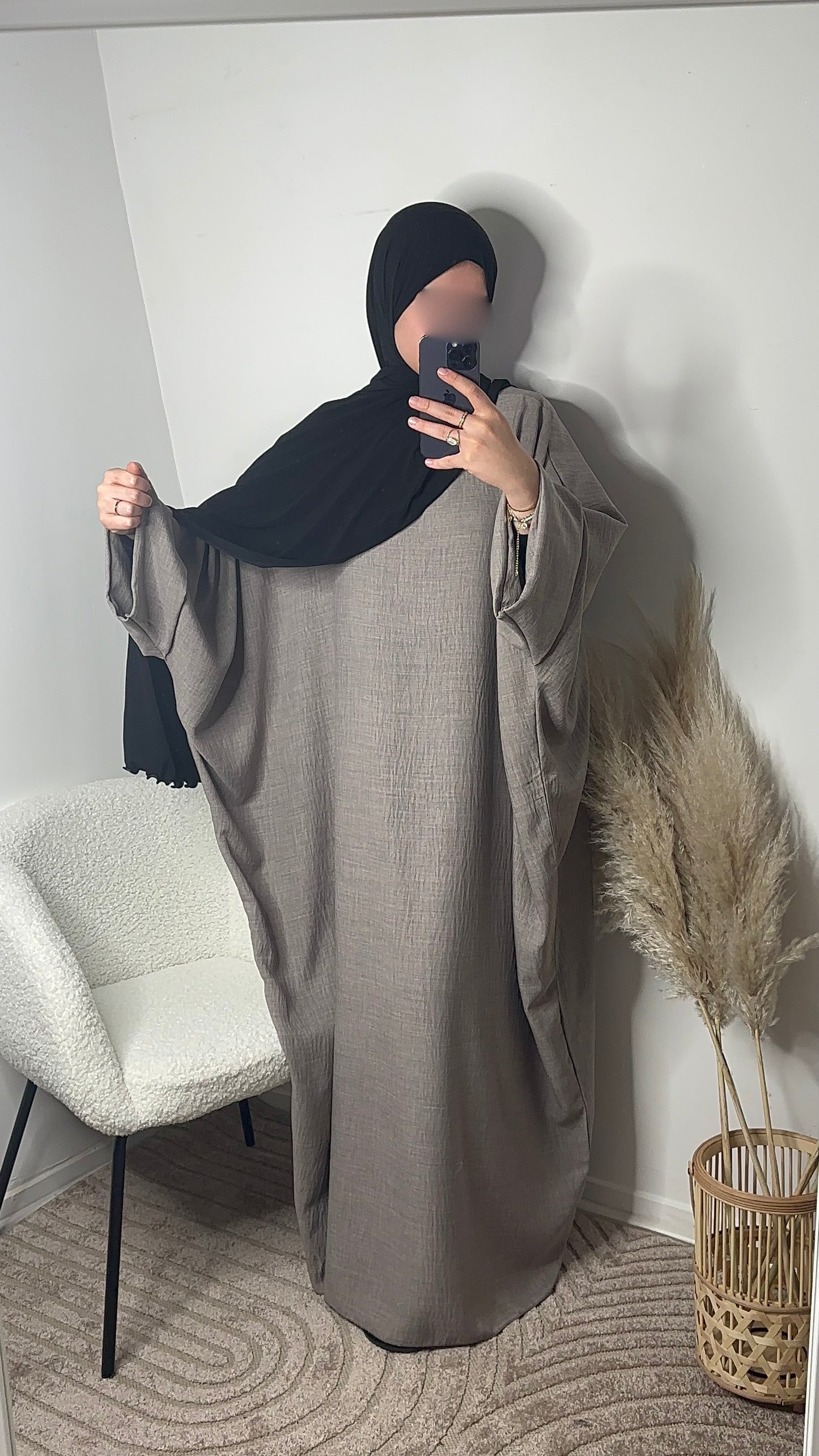 Abaya saoudienne Nour