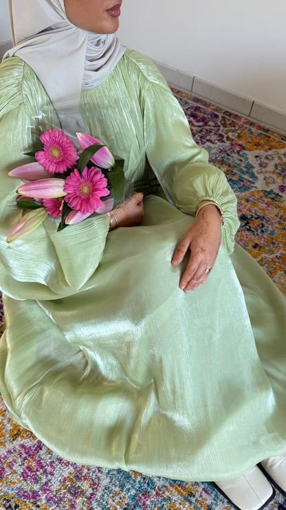 Robe Najlaa vert eau