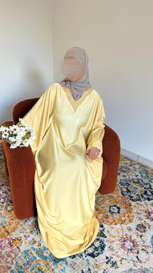 Abaya Siana jaune